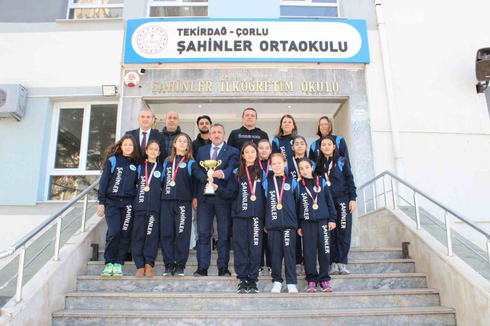 Çorlu’nun Şahinleri Tekirdağ birincisi