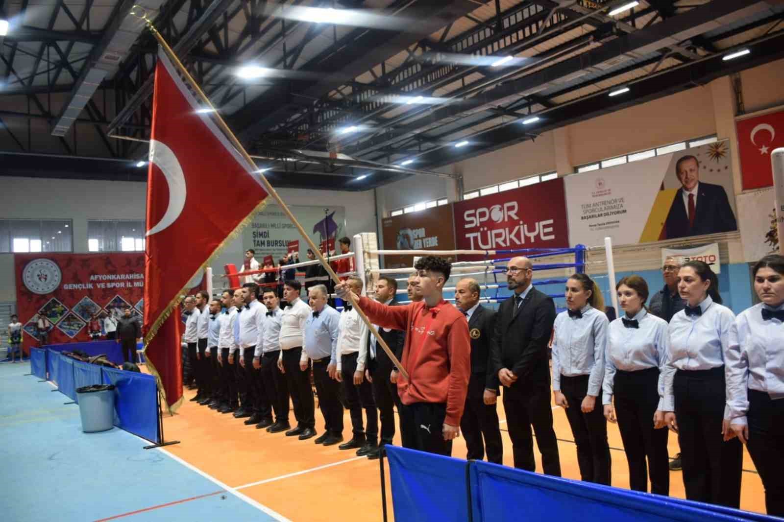 Ege B&ouml;lgesi Muaythai Şampiyonası Afyonkarahisar&rsquo;da başladı
