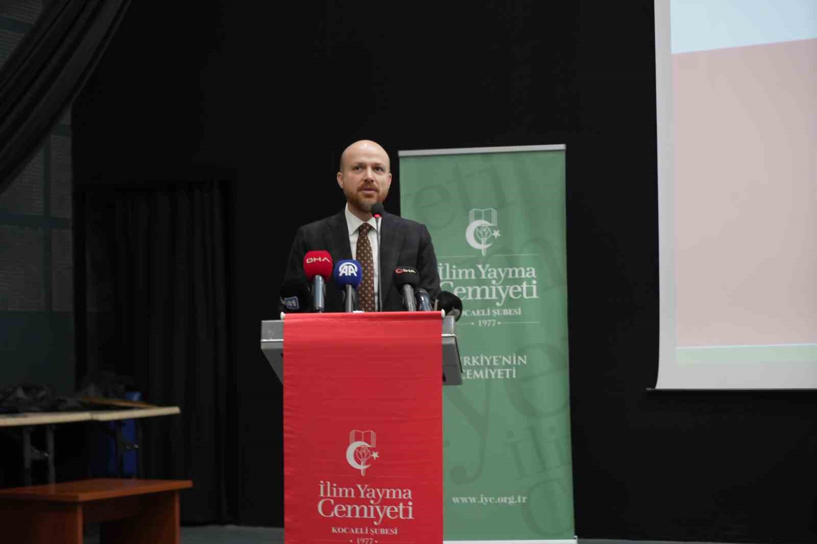 Bilal Erdoğan: "İsrail ile ticareti keselim diye 3 milyar doların üzerinde cari fazlamızdan feragat ettik"