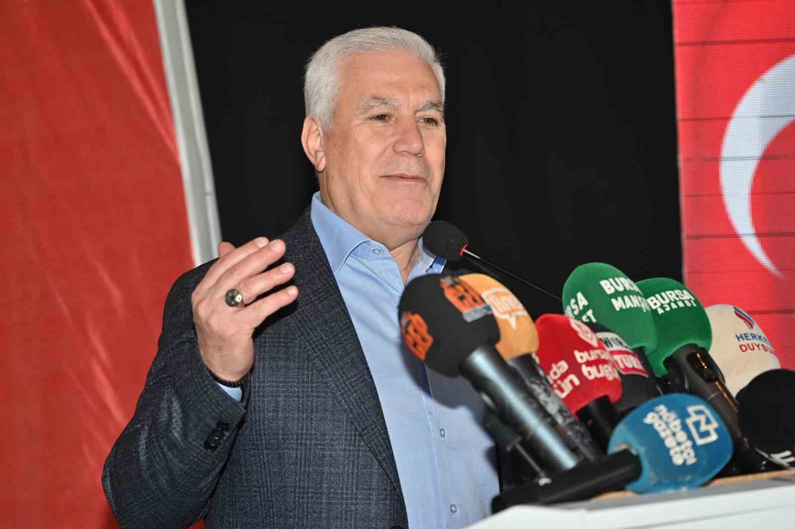 Bursa Büyükşehir Belediye Başkanı Bozbey: &quot;Konut hakkı temel bir insan hakkıdır&quot;