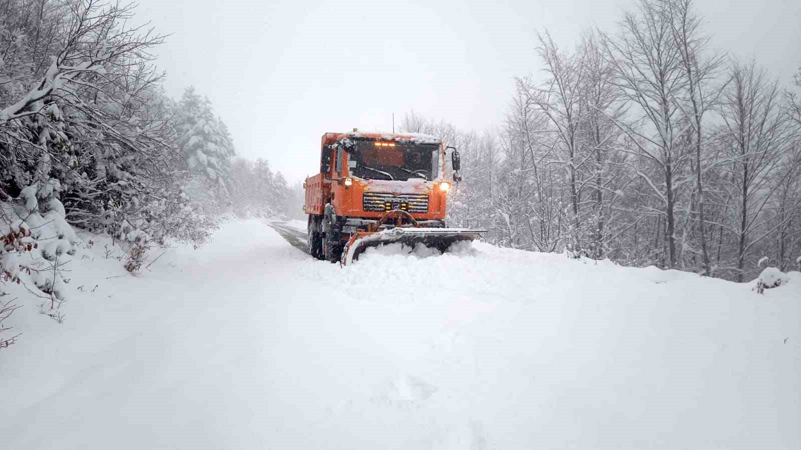 Kastamonu’da kapalı köy yolu sayısı 85’e düştü