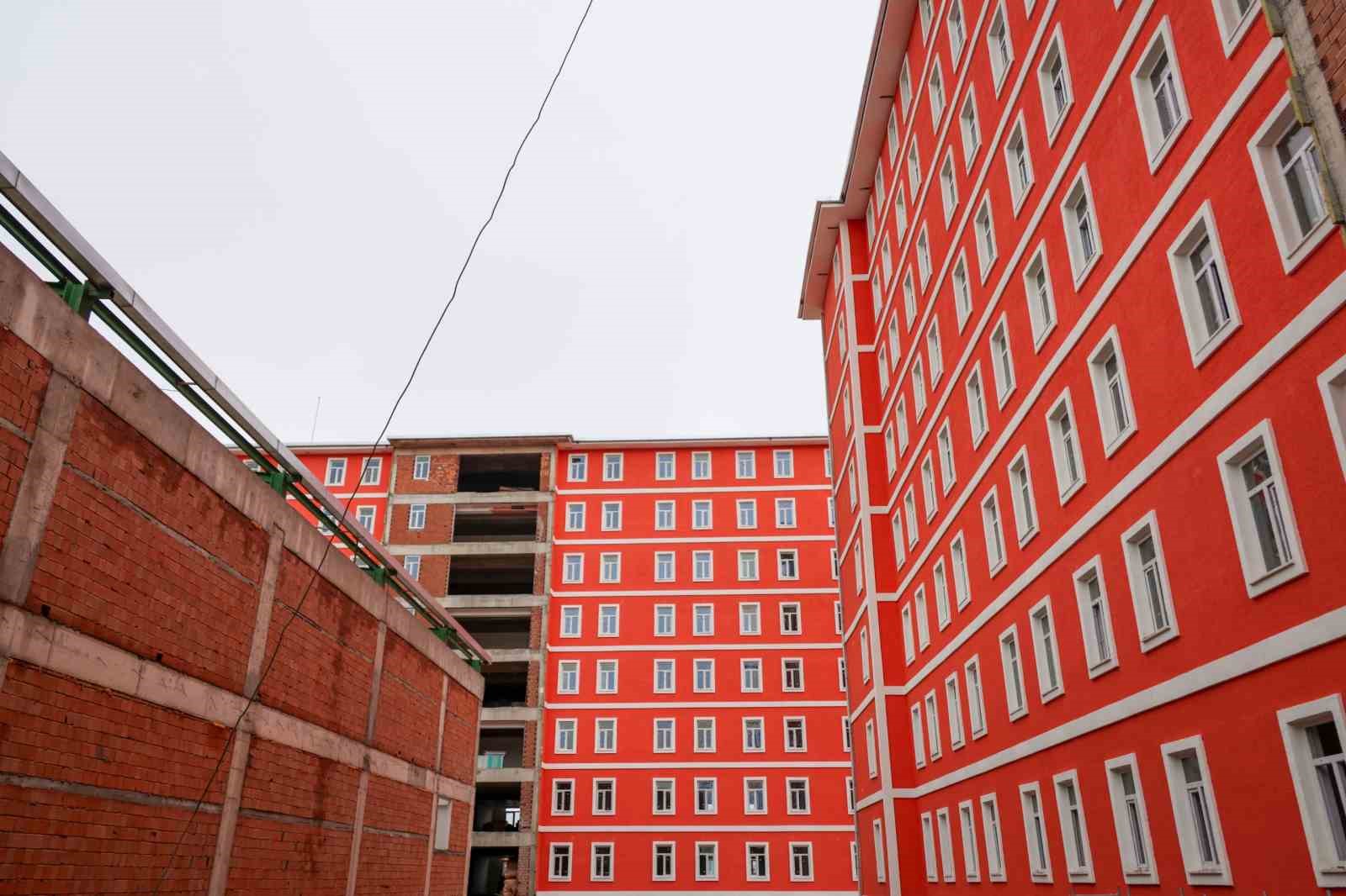 Bilecik&rsquo;te 2 bin kişilik y&uuml;ksek&ouml;ğrenim yurdunda sona gelindi
