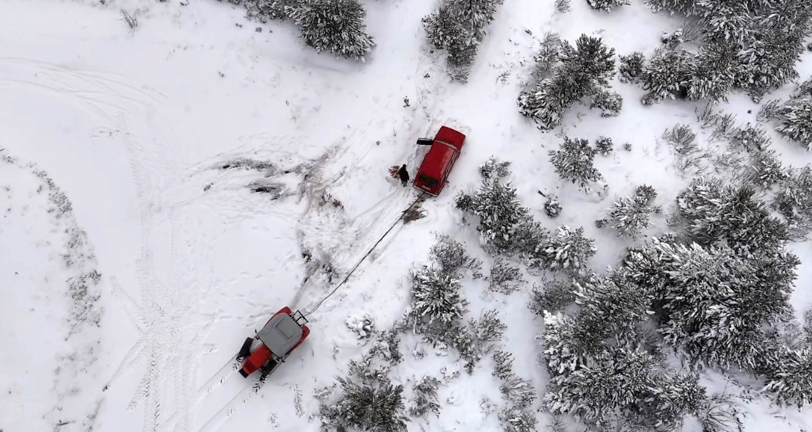 K&uuml;tahya&rsquo;da yaban atları dron ile g&ouml;r&uuml;nt&uuml;lendi
