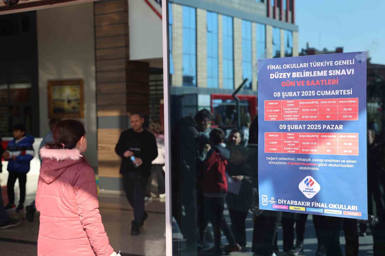 Yaklaşık 9 bin &ouml;ğrenci Final Okullarının d&uuml;zey belirleme sınavına girdi
