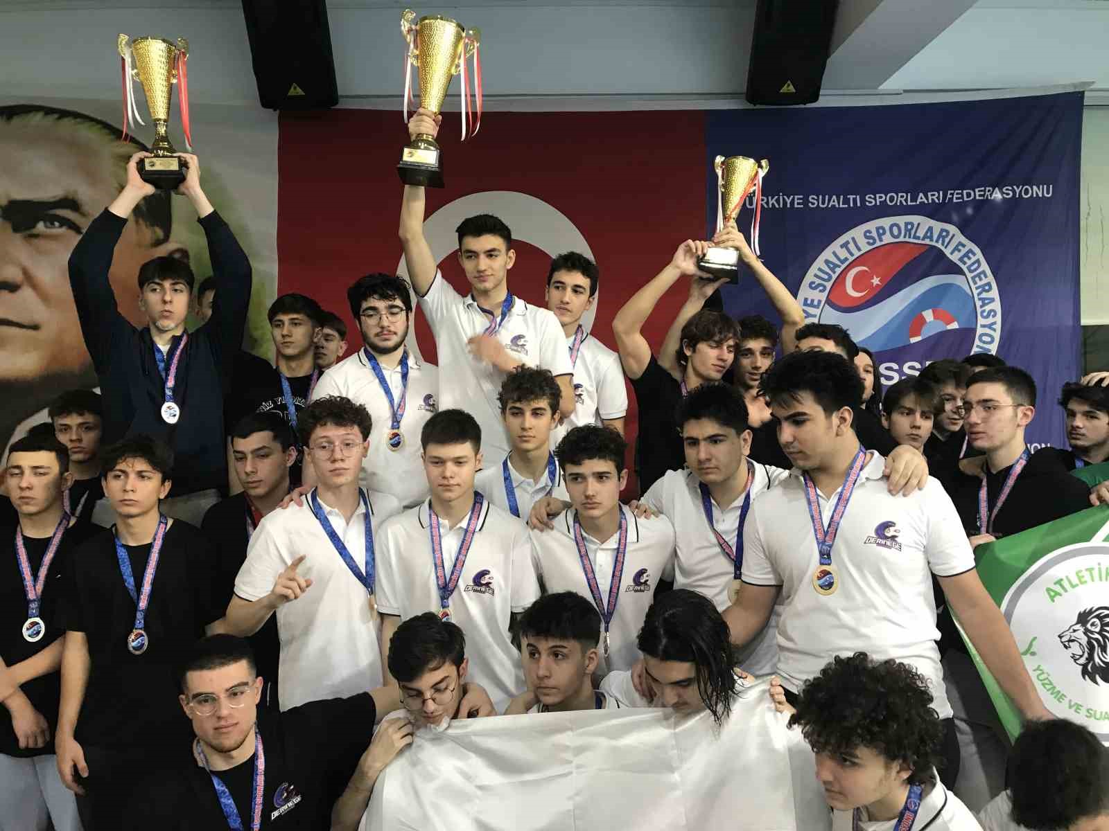 Sualtı Hokeyi T&uuml;rkiye Şampiyonası&rsquo;nda şampiyonlar belli oldu
