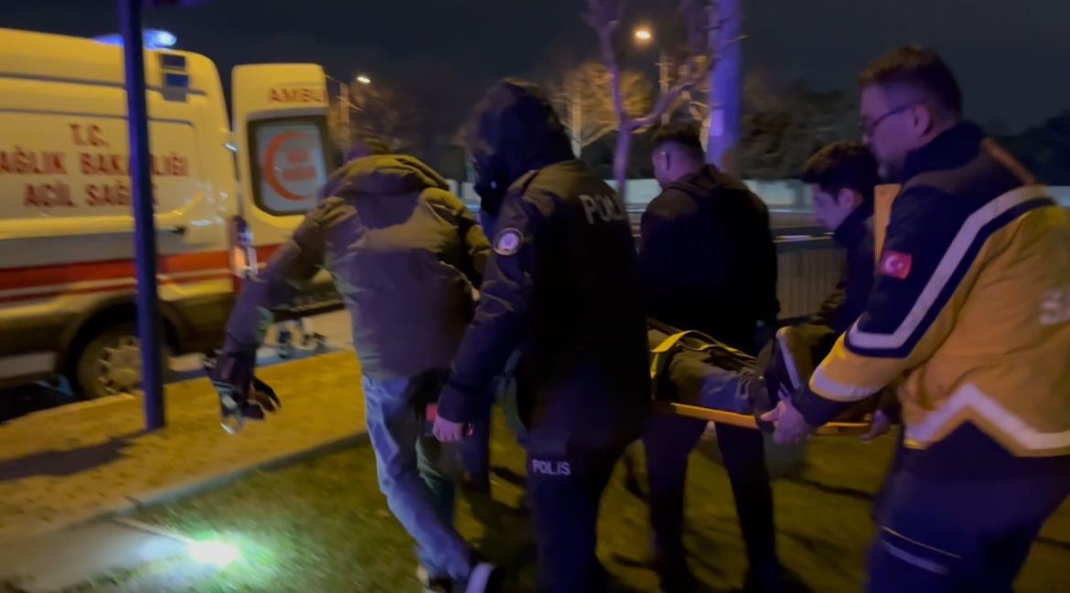 Seyir halindeyken uyuyakalan alkollü sürücü, aracıyla dereye uçtu