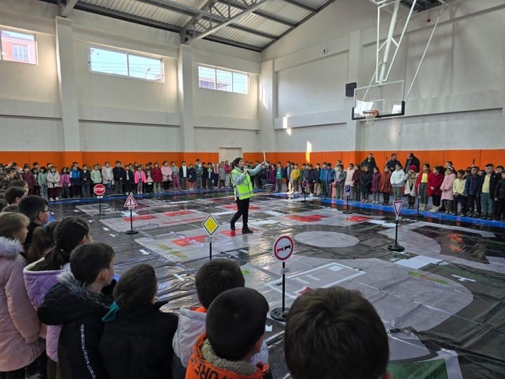 Denizli’de çocuklara trafik bilinci aşılanıyor