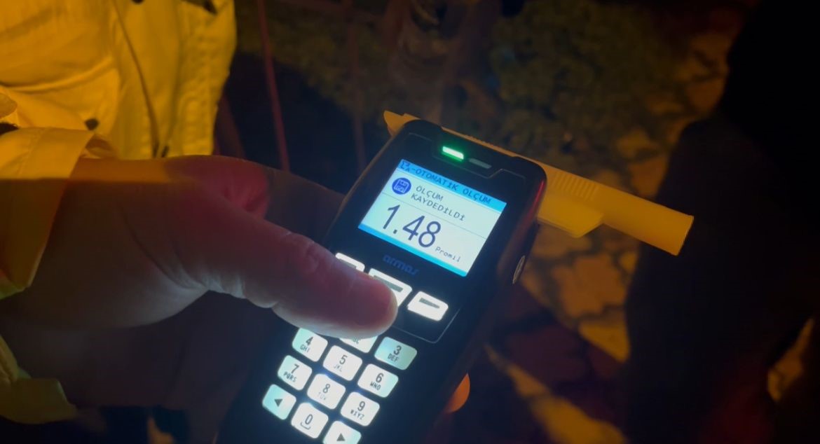 Alkollü sürücüden 