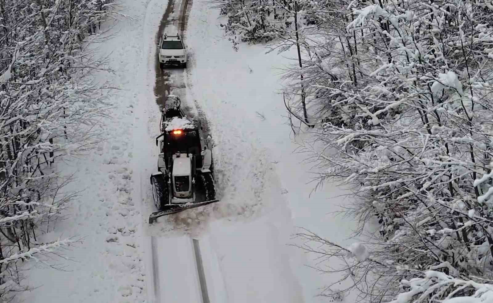 Kastamonu’da yolu kapalı köy sayısı 66’ya düştü
