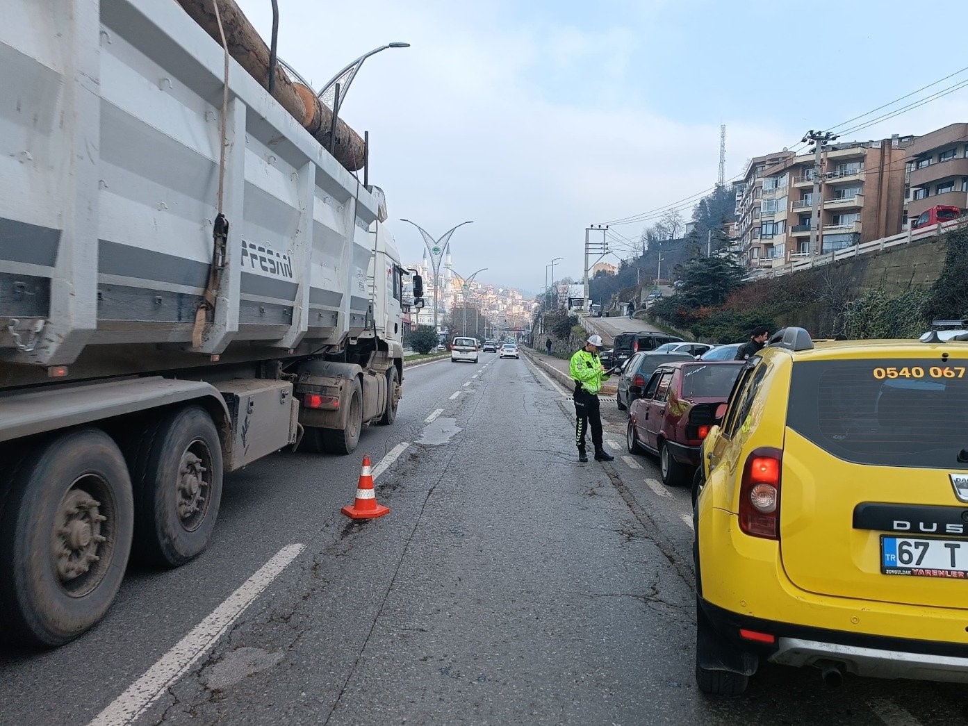 Zonguldak&rsquo;ta emniyet ve jandarmadan yoğun denetim
