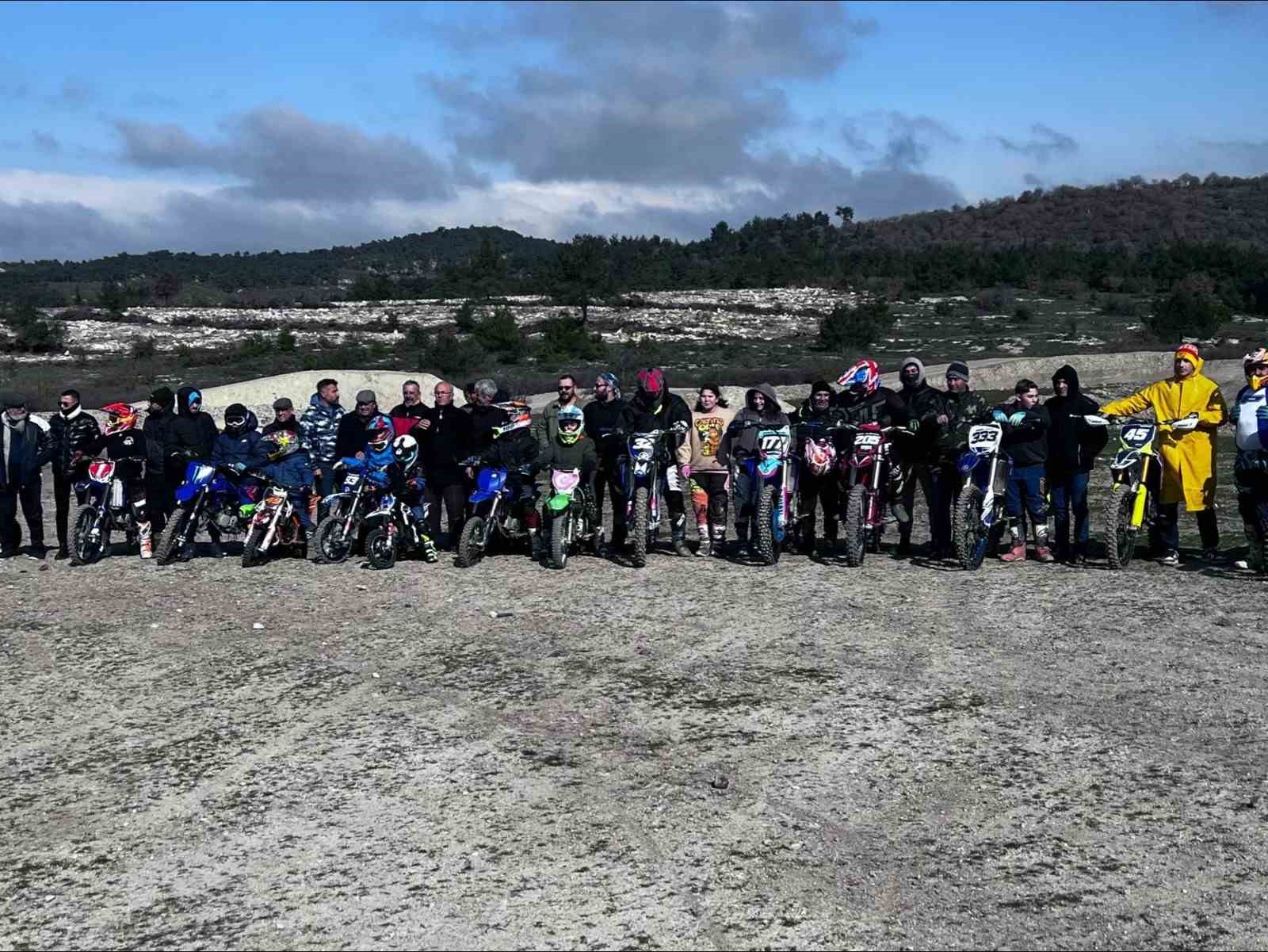 Osmancalı motokros pistinde sona doğru yaklaşıldı