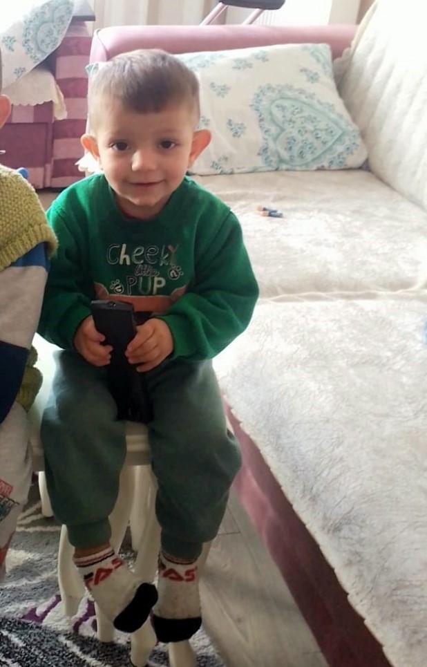 Kamyonetin çarptığı 1,5 yaşındaki Enes bebek hayatını kaybetti