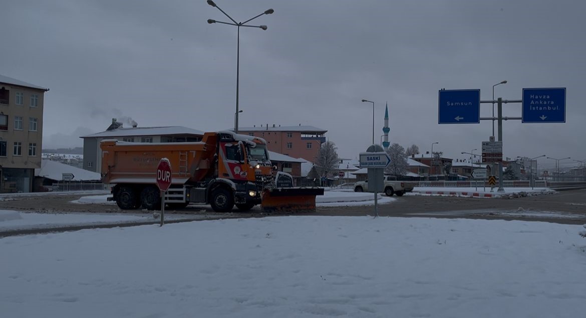 Samsun’da kuvvetli kar yağışı uyarısı: Güney ilçelerine dikkat