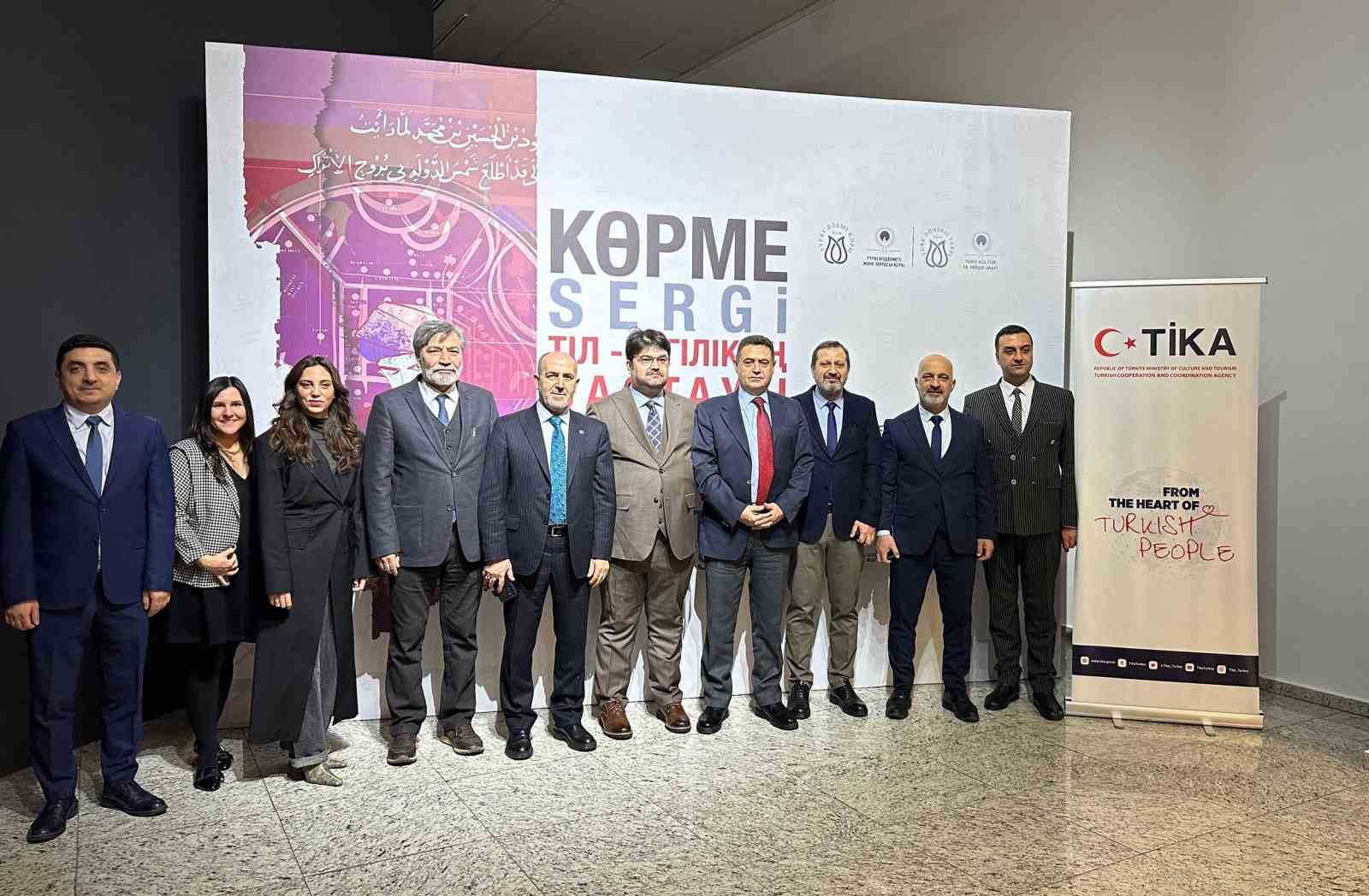 Astana&rsquo;da Divan-u Lugati&rsquo;t T&uuml;rk&rsquo;&uuml;n yazılışının 950. yılına &ouml;zel sergi a&ccedil;ıldı
