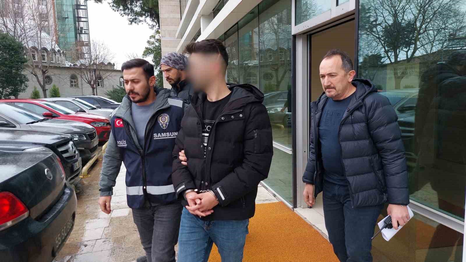 Samsun’da ev ve otomobile silahlı saldırı düzenleyen şahıs tutuklandı