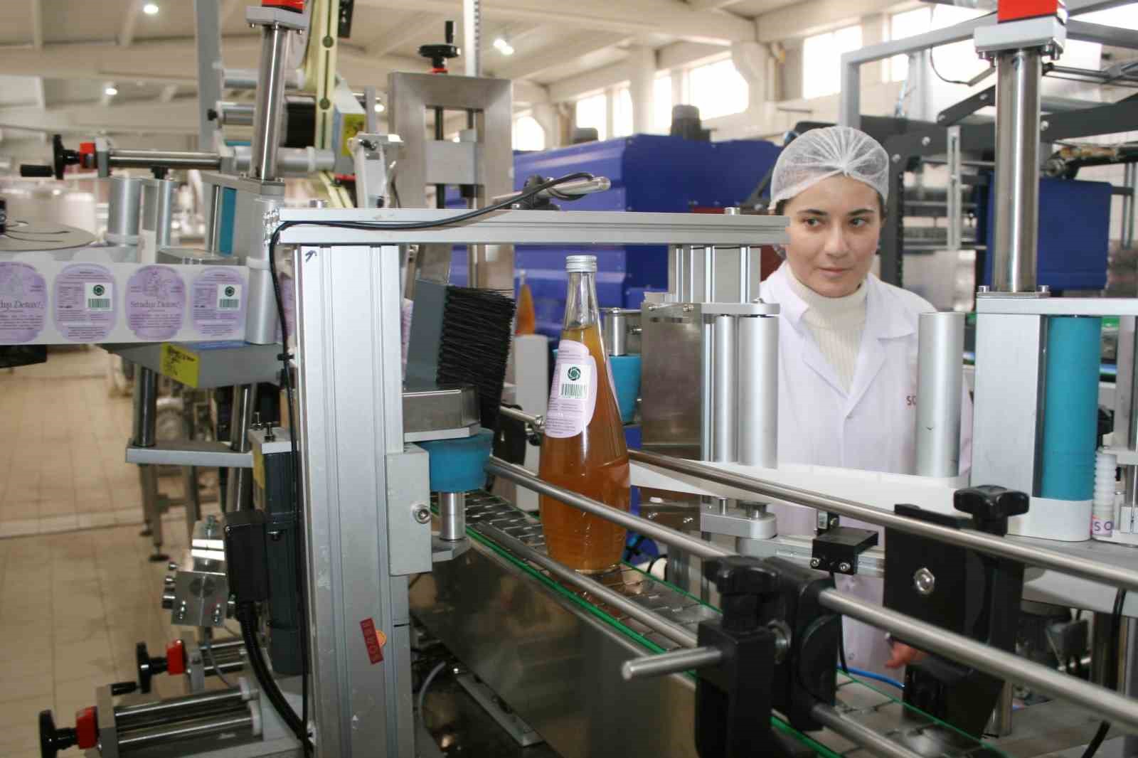 Gen&ccedil; girişimci kadın doğal y&ouml;ntemlerle &uuml;rettiği şerbetlerini bir &ccedil;ok &uuml;lkede satmayı hedefliyor
