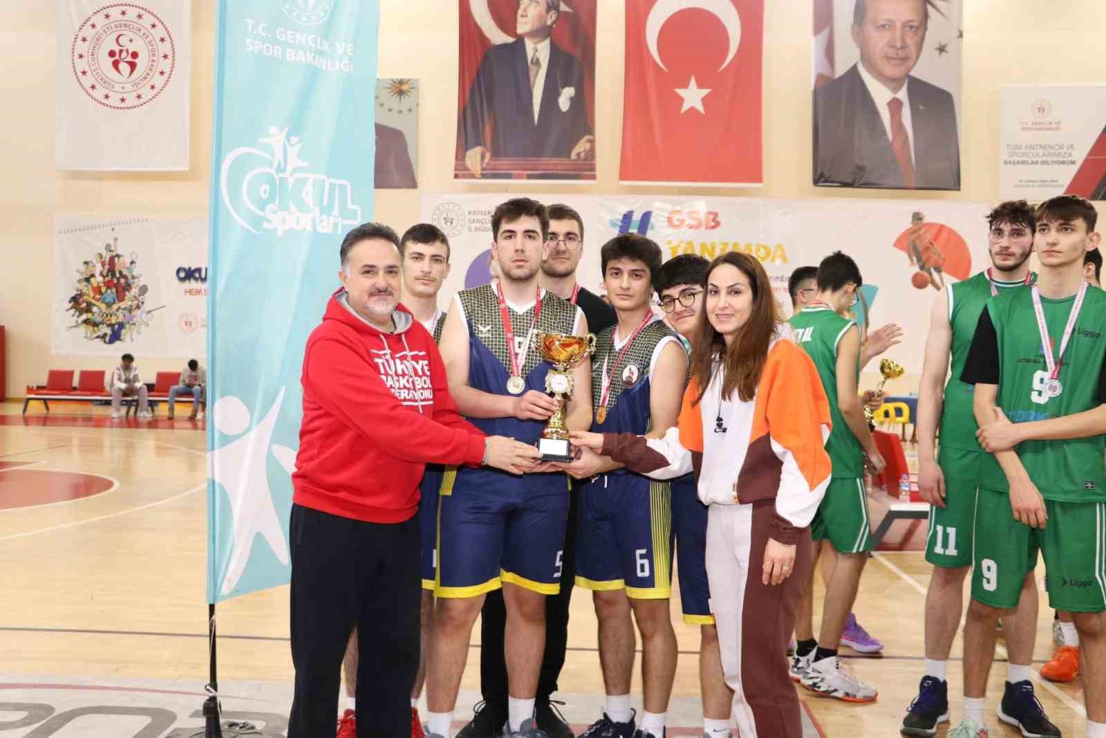 Okul sporları 3x3 Basketbol maçları sona erdi
