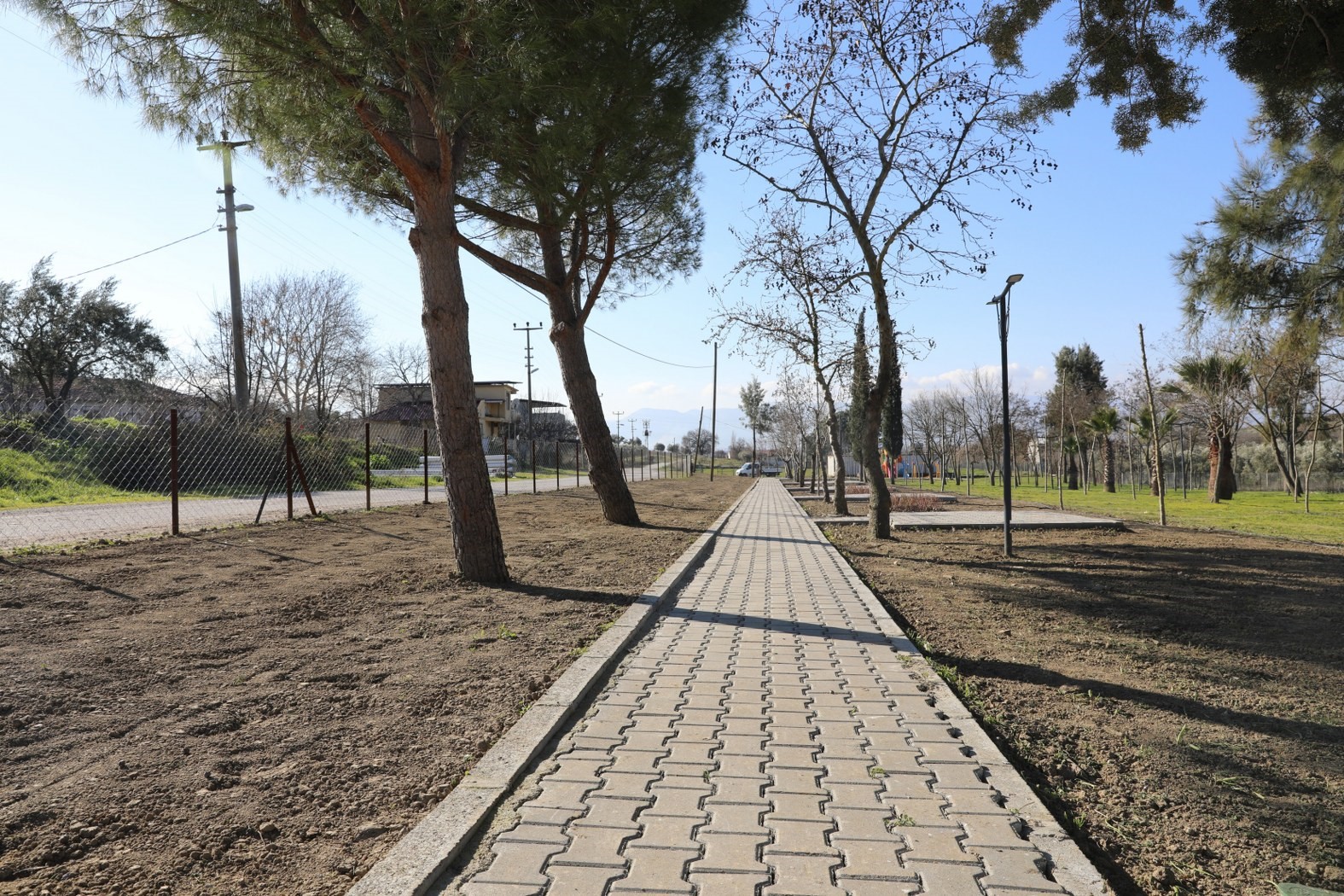 &Uuml;&ccedil;pınar Mesire Alanında &ccedil;alışmalar son ya geldi
