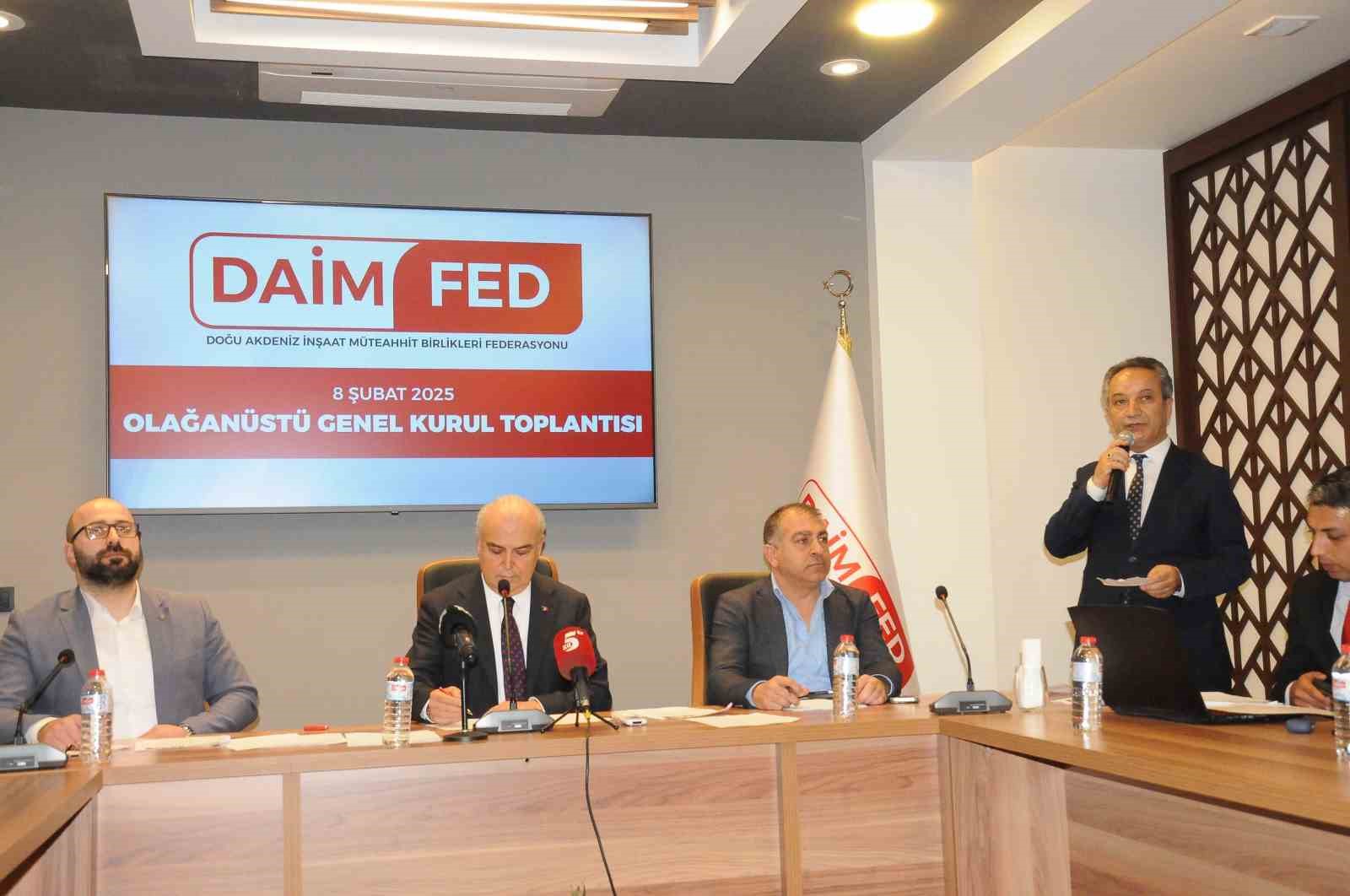 DAİMFED Başkanı Karslıoğlu güven tazeledi
