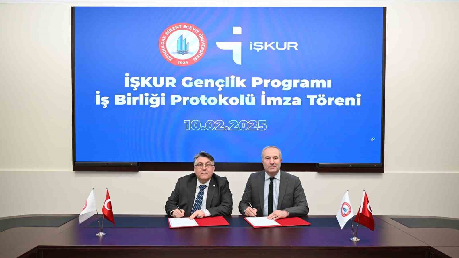 BEUN İle İŞKUR arasında gen&ccedil;lik programı iş birliği protokol&uuml; imzalandı
