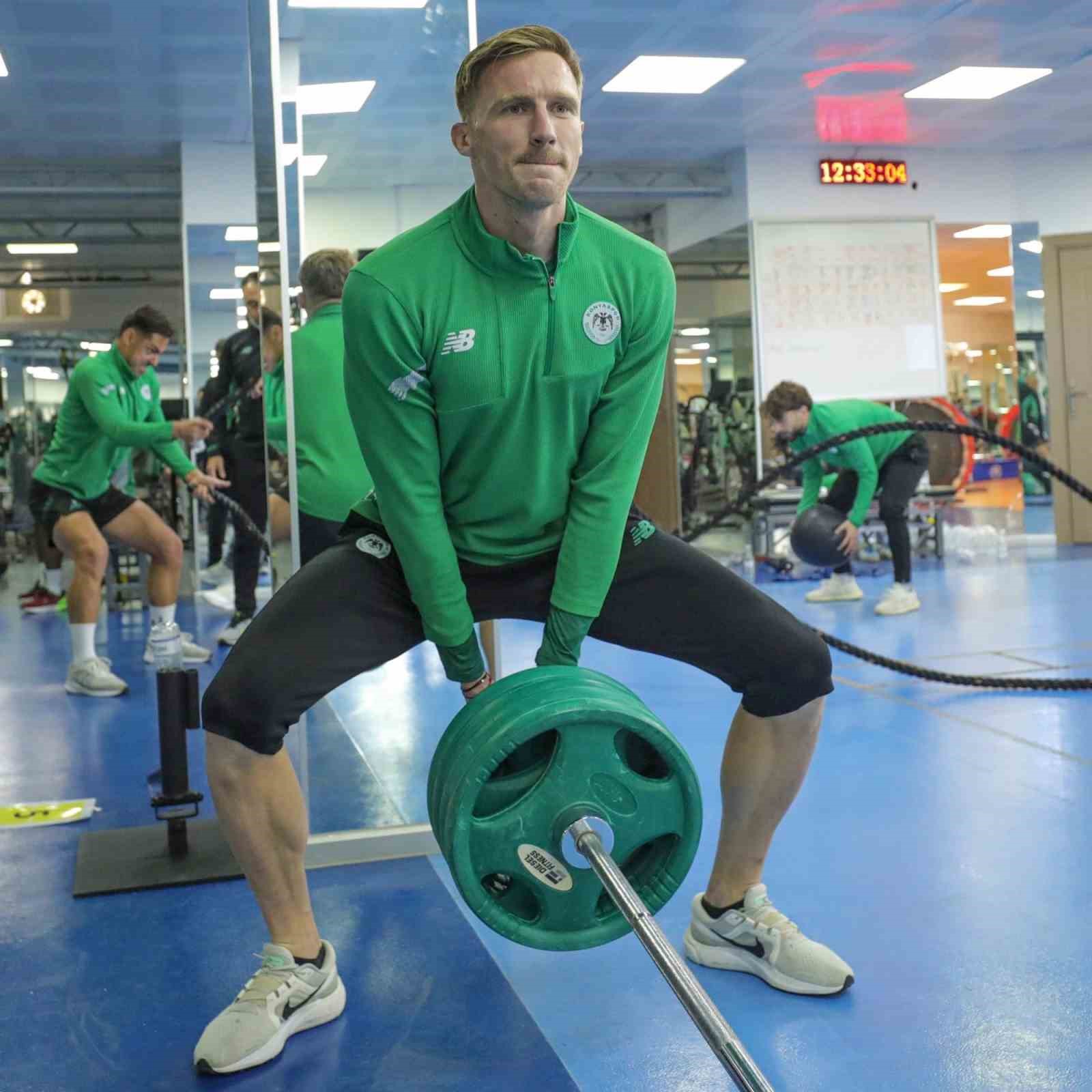 Konyaspor’da, Samsunspor maçı hazırlıkları devam ediyor