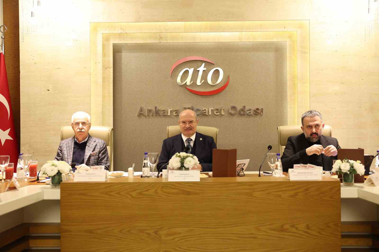 ATO Başkanı Baran: "Sektörlerin nabzını komitelerimiz aracılığıyla tutuyoruz"
