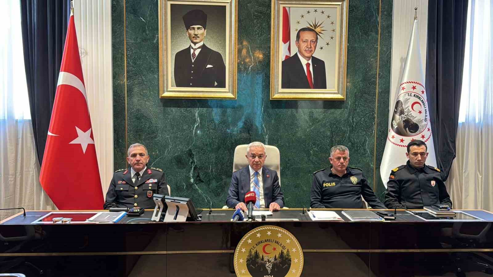 Vali Turan: "Suç ve suç örgütüyle mücadeleyi kararlılıkla sürdürüyoruz"