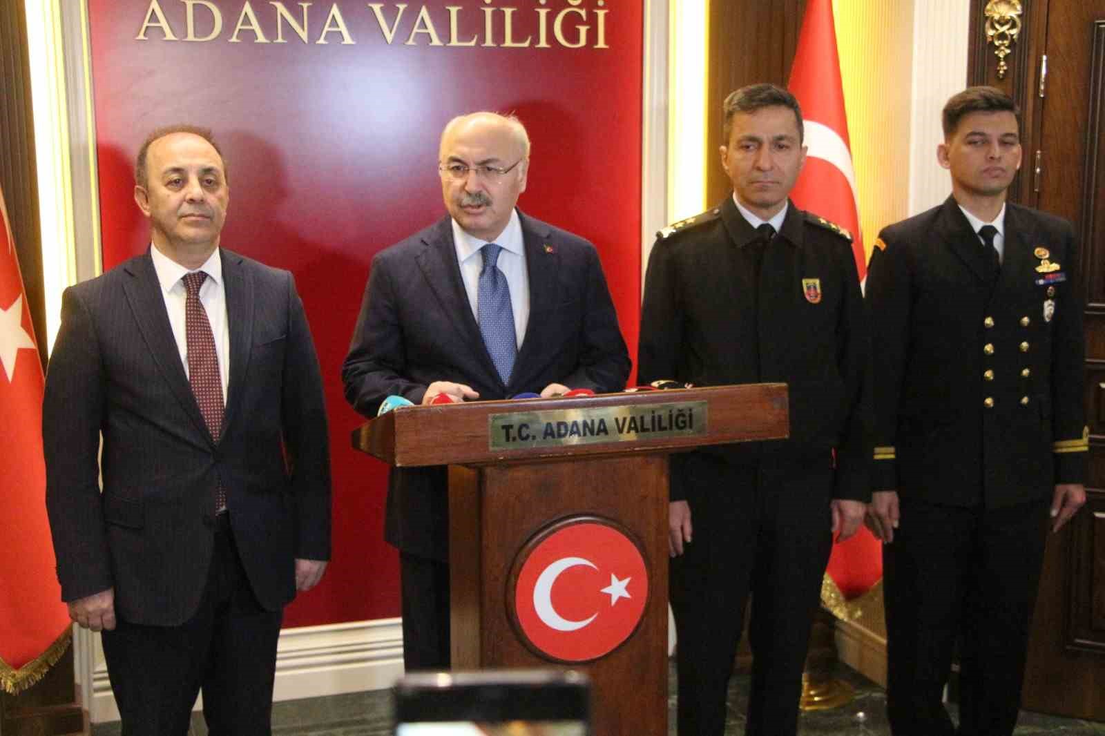 Vali K&ouml;şger&rsquo;den Adana&rsquo;daki cinayetlere ilişkin a&ccedil;ıklama
