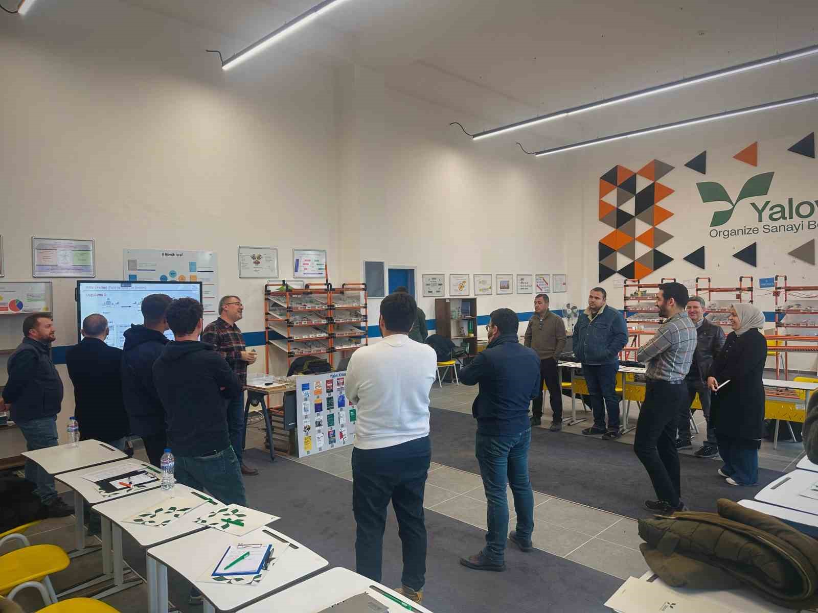 Yalova OSB’de ’Yalın Model Fabrika’ eğitimleri ile verimli üretim hedefleniyor