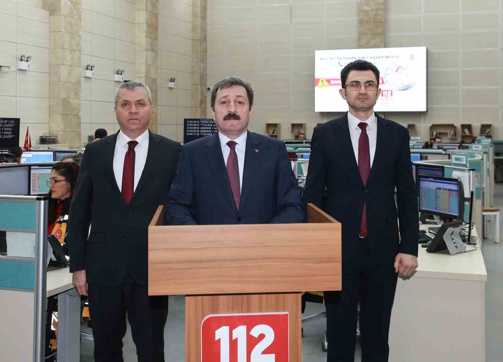 Samsun 112’ye gelen çağrıların yüzde 68’i asılsız ve gereksiz