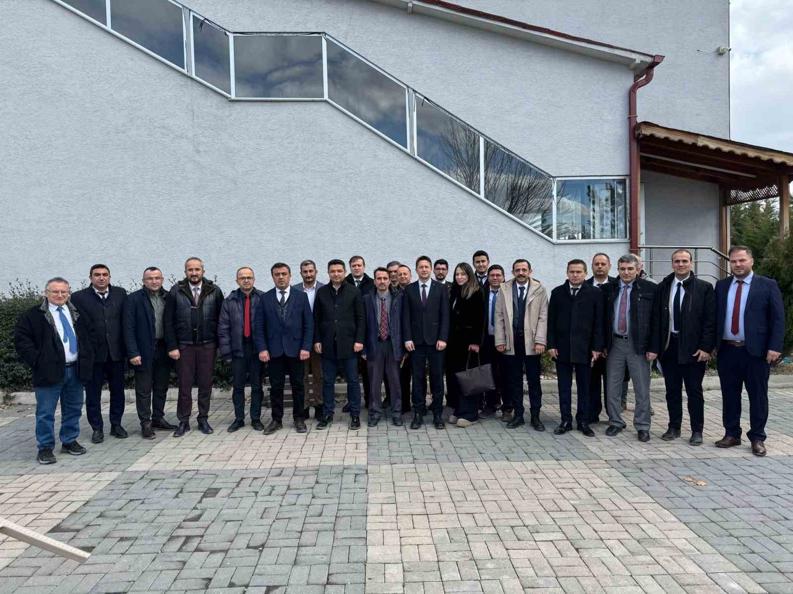 Kütahya İl Tarım Müdürlüğünün koordinasyon ve değerlendirme toplantısı Tavşanlı’da yapıldı