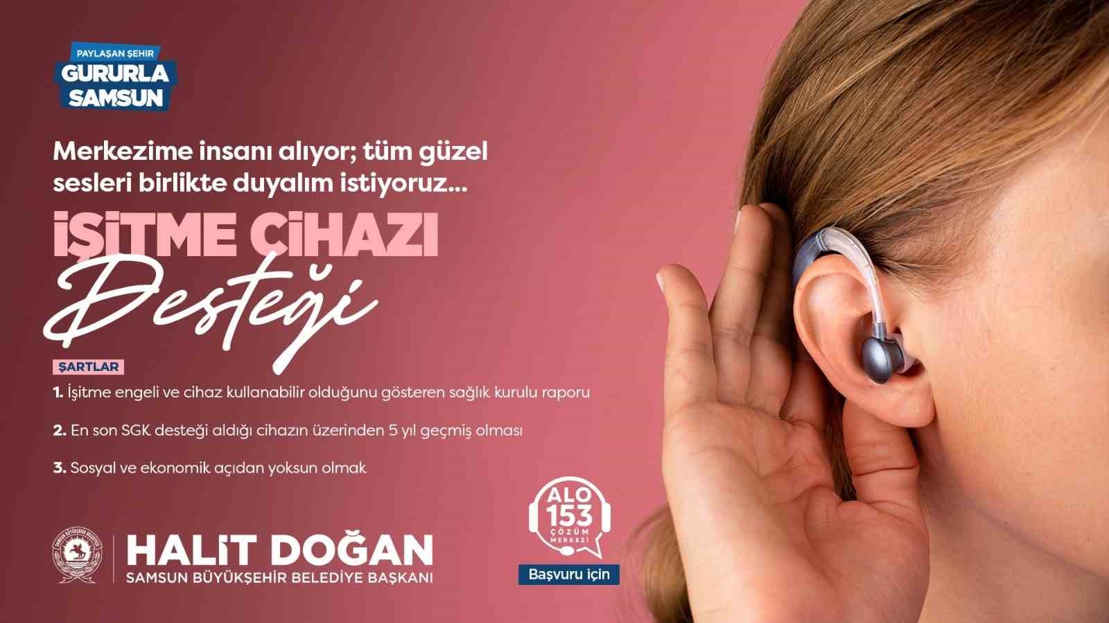 SBB’den işitme cihazı desteği
