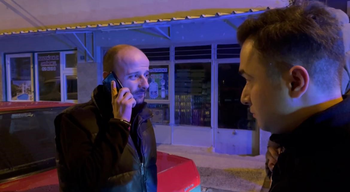 Ekiplerin devriye sırasında şüphelendikleri otomobilin sürücüsü alkollü çıktı