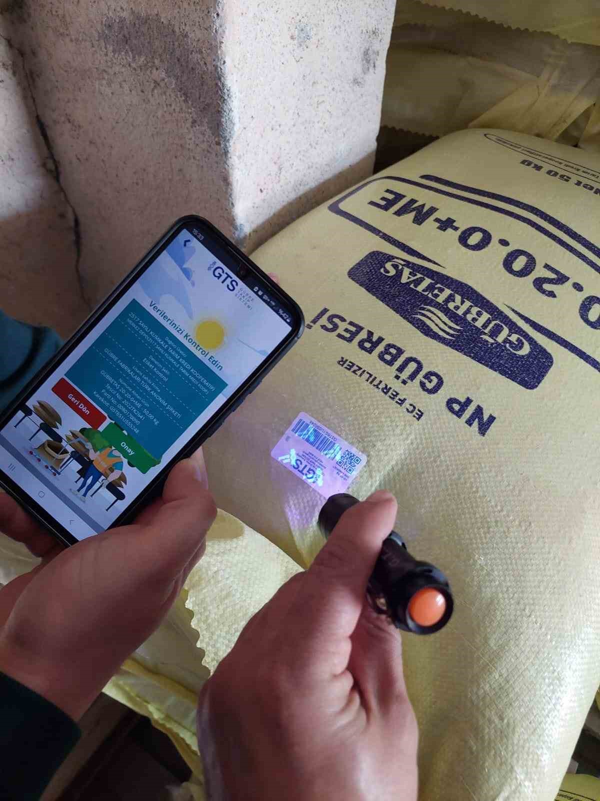 &Ccedil;anakkale&rsquo;de 15 g&uuml;bre &uuml;reticisi ve 205 g&uuml;bre dağıtıcısı denetlendi
