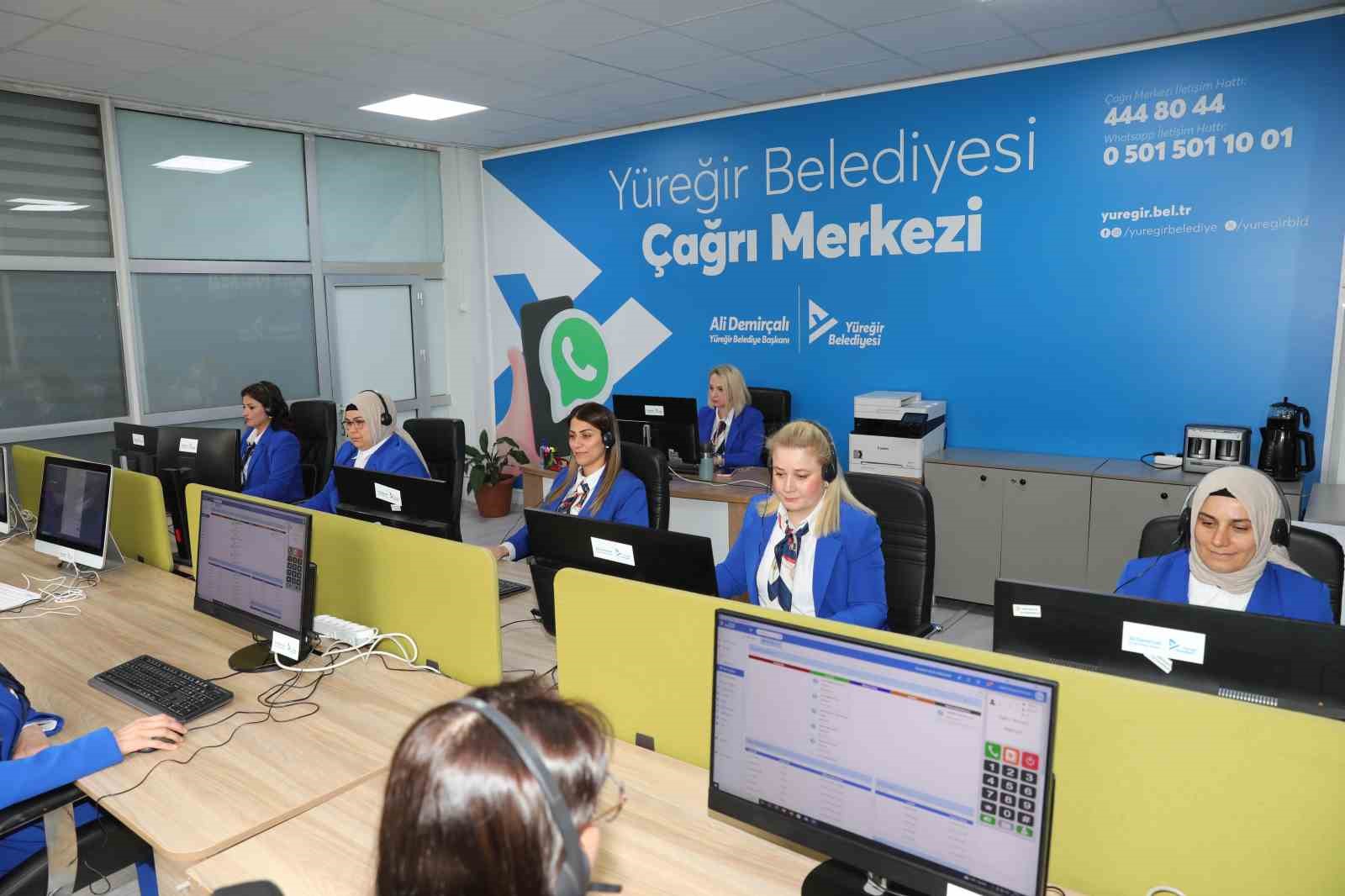Yüreğir Belediyesi Çağrı Merkezi sorunlara çözüm oluyor