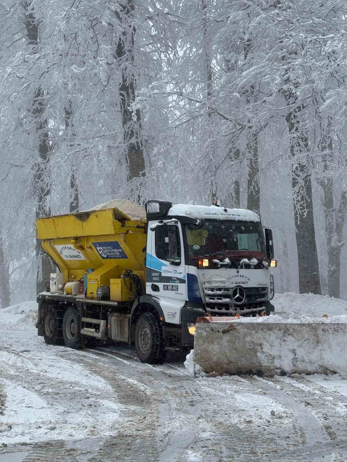 Kocaeli’de kapalı yol bulunmuyor
