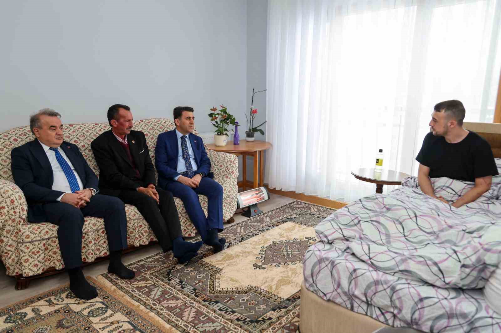 2024 yılında gazi olan Aydın’a anlamlı ziyaret