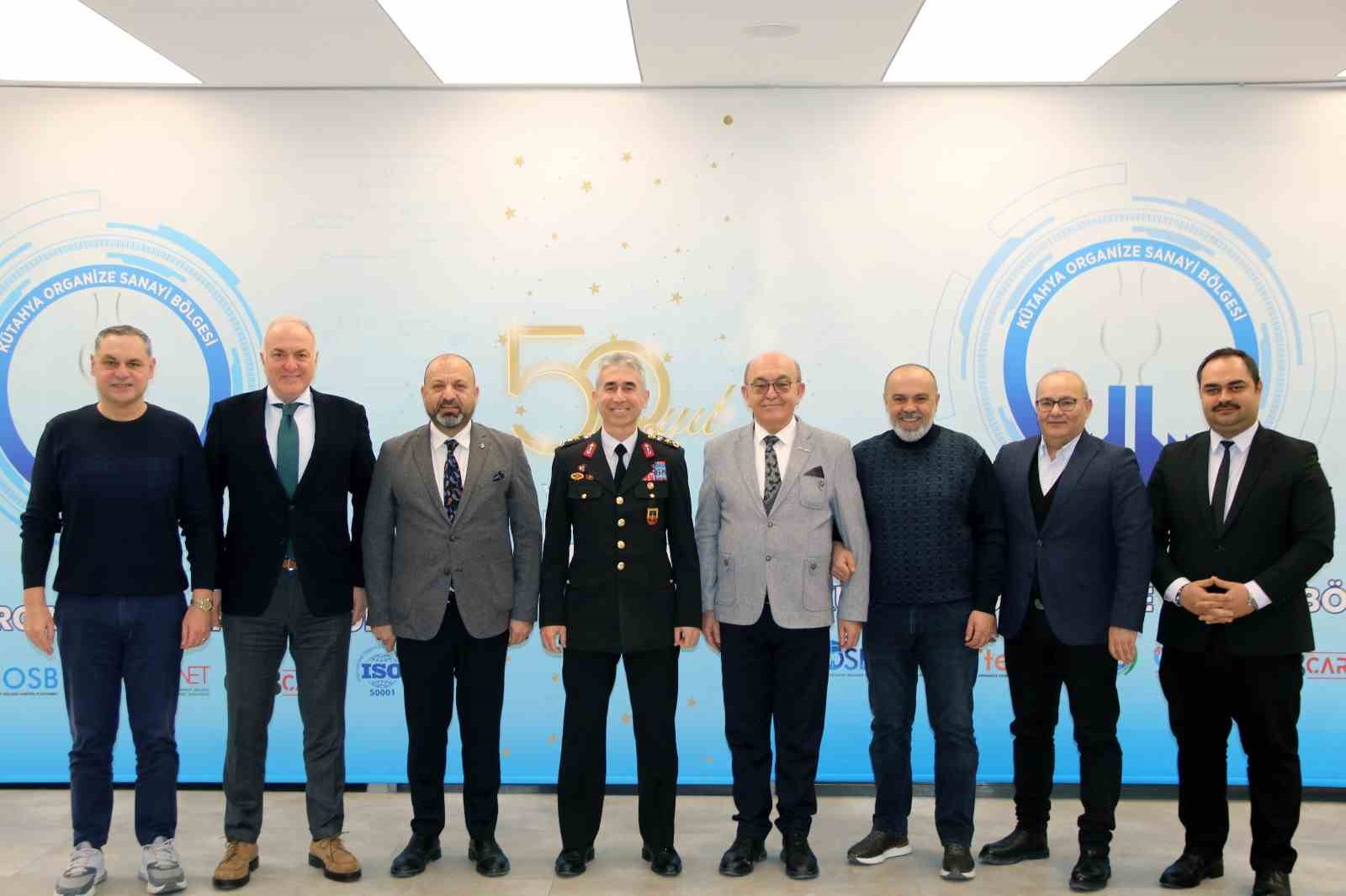 Albay Vedat Kültür’den Kütahya OSB yönetimine ziyaret