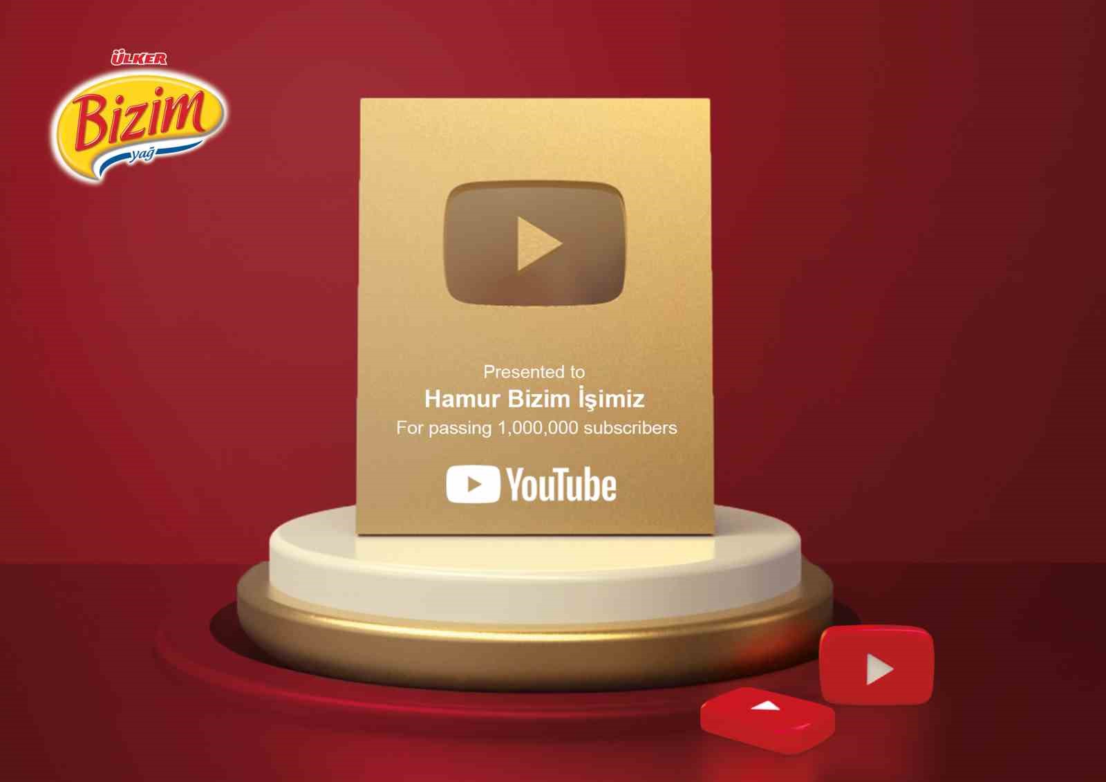 "Hamur Bizim İşimiz" YouTube kanalı 1 milyon aboneye ulaştı