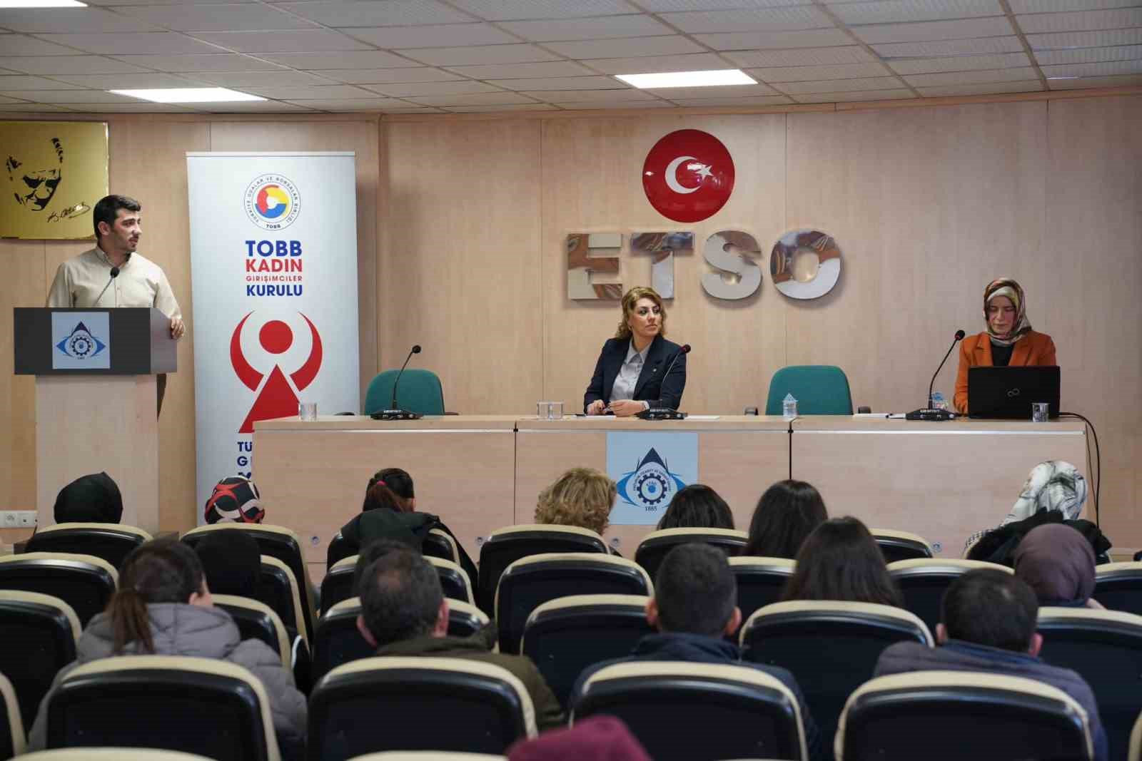 ETSO&rsquo;da markalaşma ve fikri hakların &ouml;nemi vurgusu
