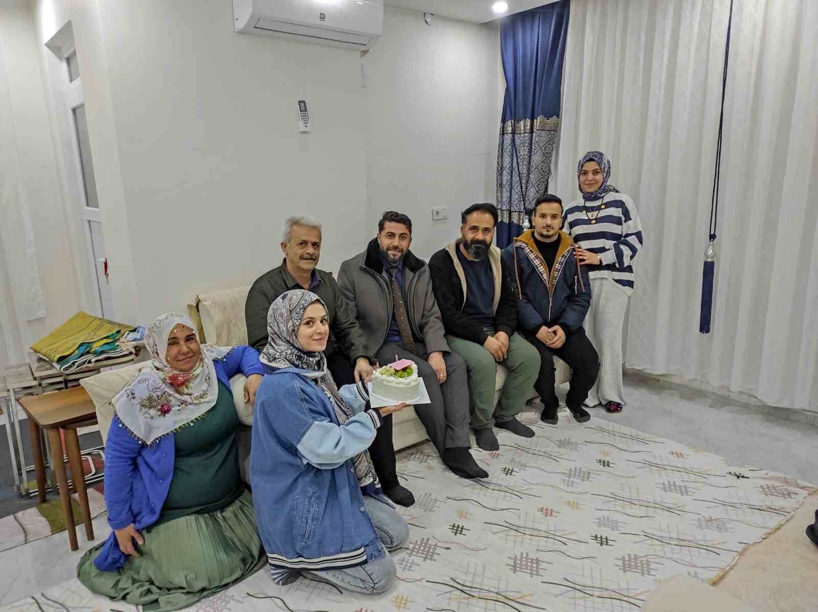 Batman’da şehit babasına sürpriz doğum günü pastası