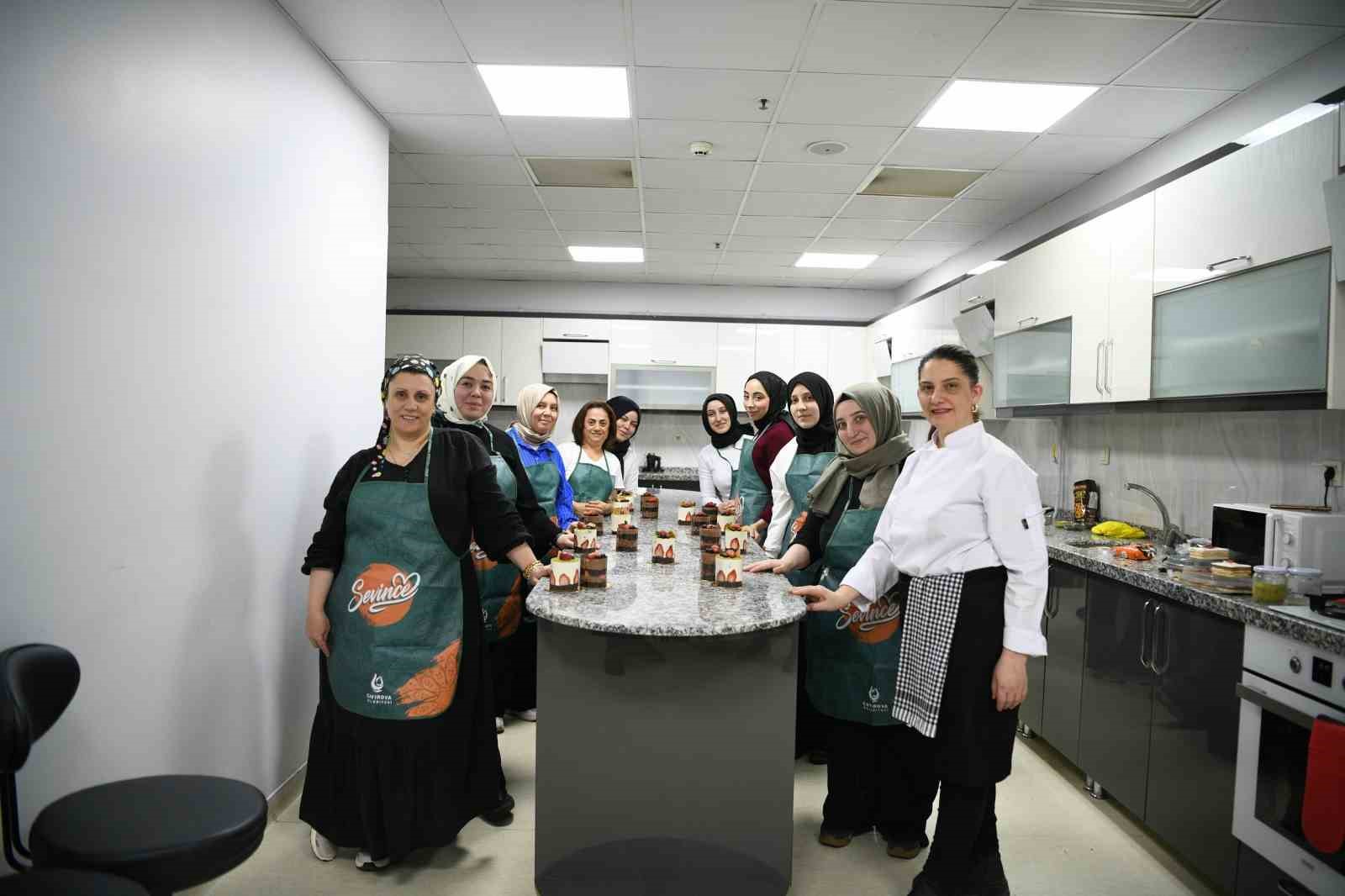 Çayırova’da pasta şefleri yetişiyor