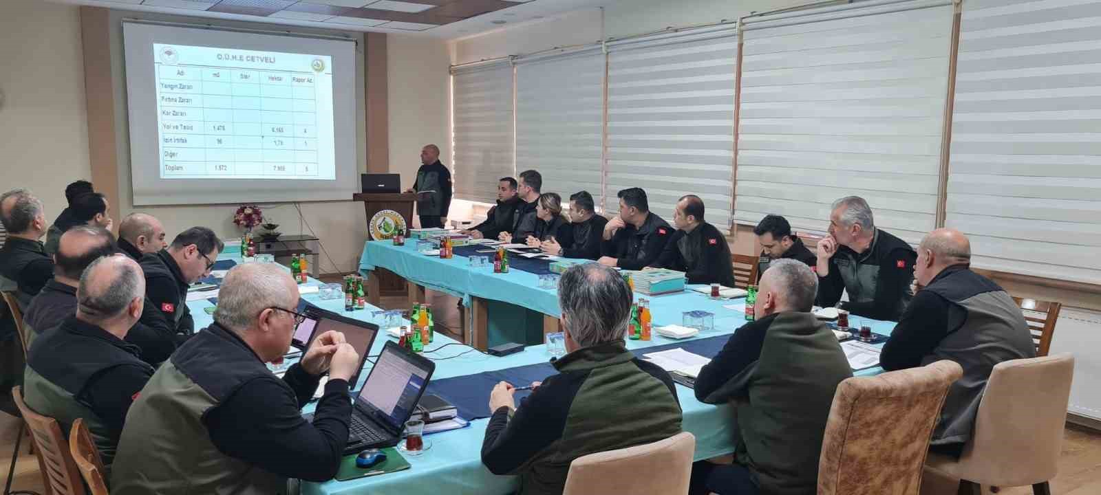 Tavşanlı ve Domani&ccedil; Orman İşletme M&uuml;d&uuml;rl&uuml;klerinde 2025 yılı programları masaya yatırıldı
