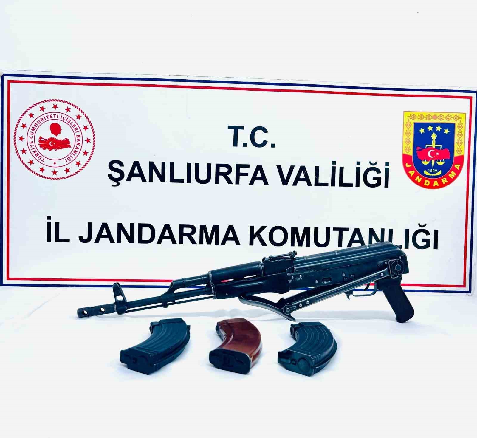 Şanlıurfa’da silah kaçakçılarına operasyon: 5 gözaltı