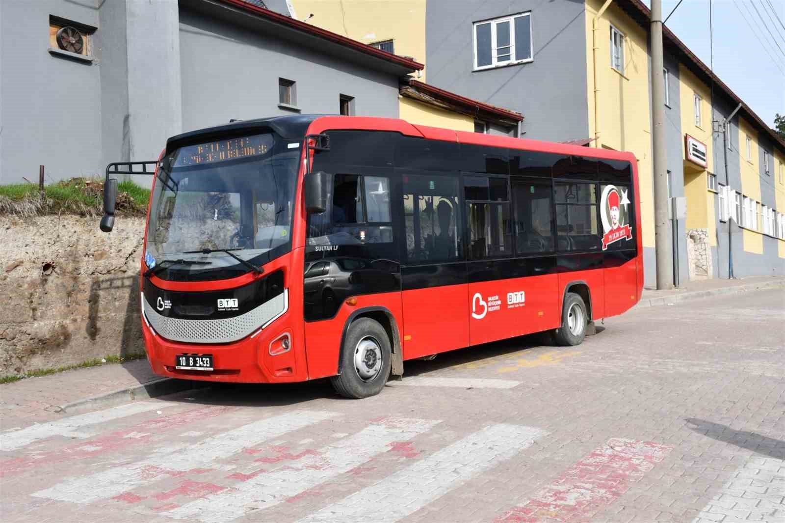 Deliceli öğrencilerden Başkan Akın’a servis teşekkürü