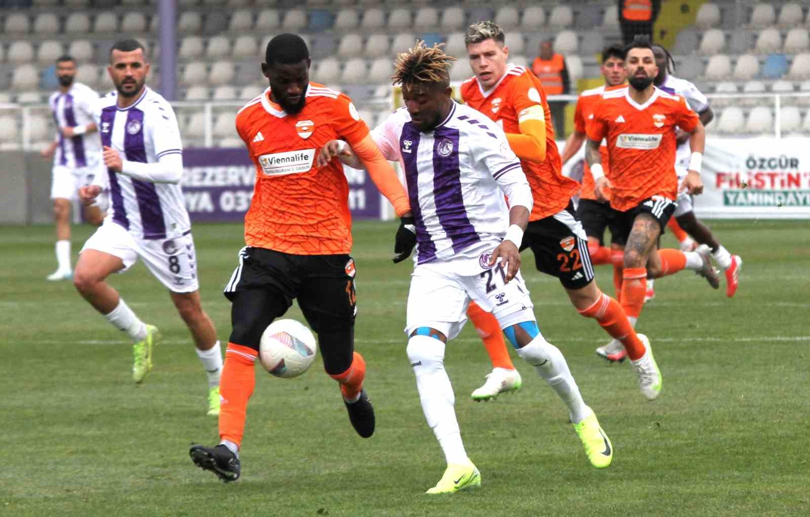 Trendyol 1. Lig: Ankara Keçiörengücü: 3 - Adanaspor: 0
