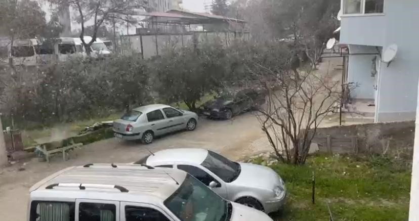 Denizli’nin yüksek kesimlerinde kar yağışı başladı
