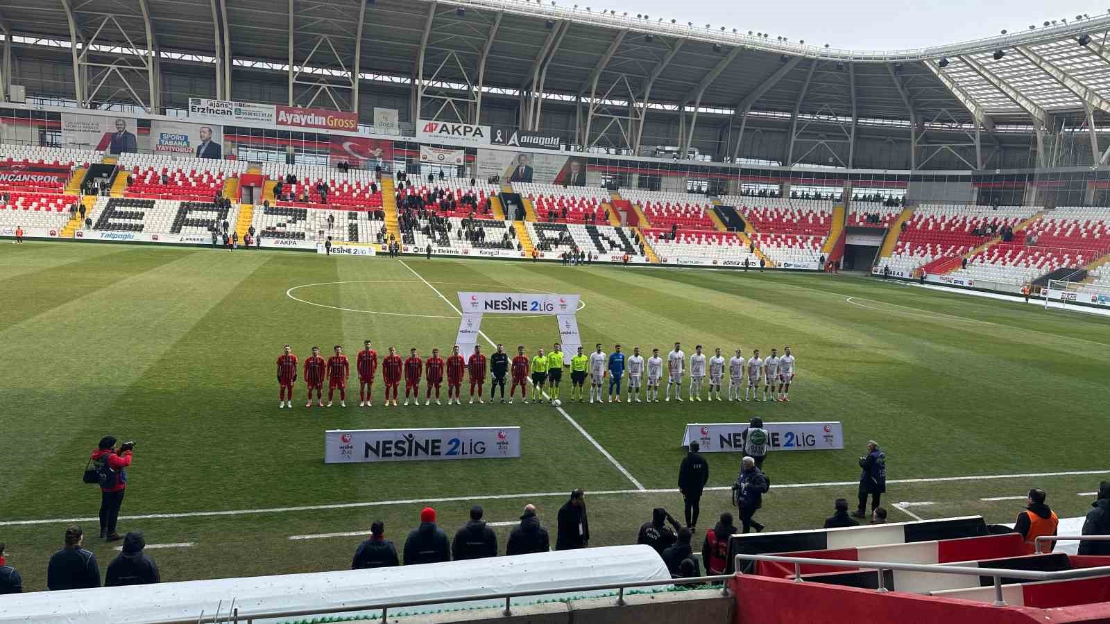 TFF 2. Lig: Erzincanspor: 0 - Altınordu FK:3
