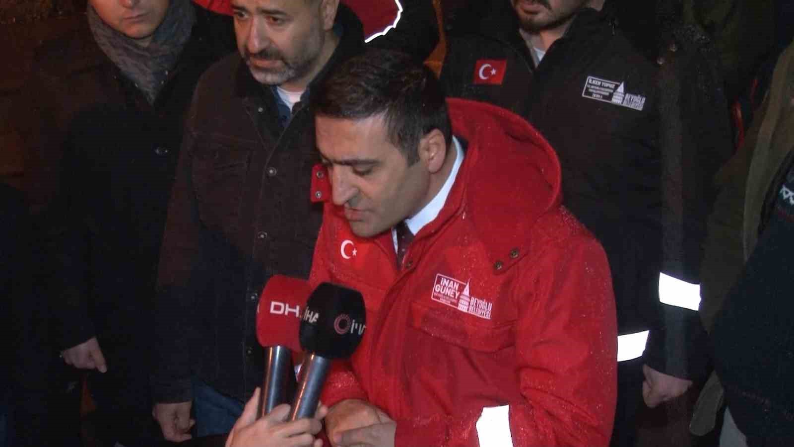 Beyoğlu’nda tahliye edilen binalarda zemin etüdü çalışması yapılacak