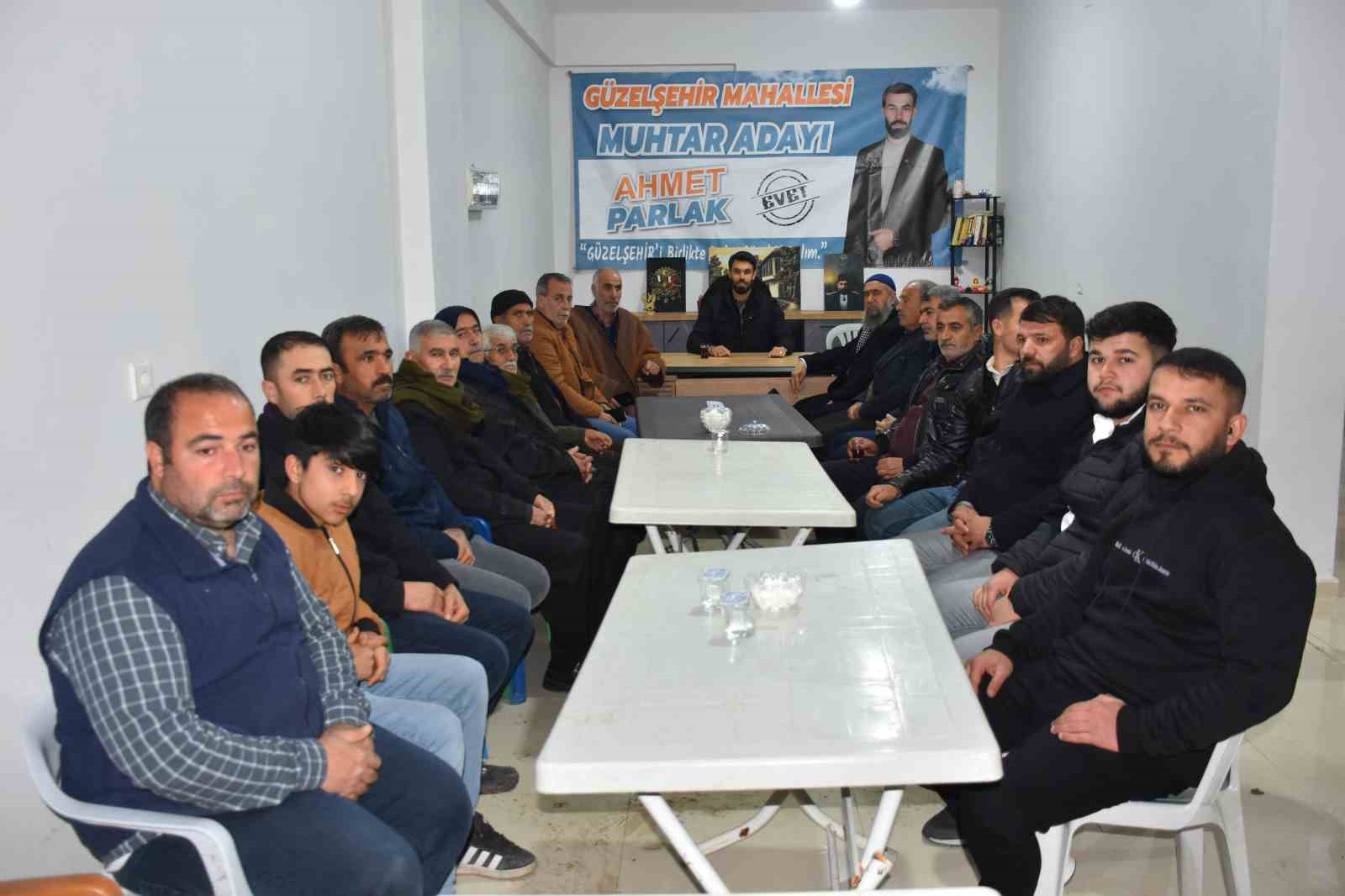 Siverek&rsquo;te yerel se&ccedil;imleri aratmayan muhtarlık se&ccedil;im &ccedil;alışmaları
